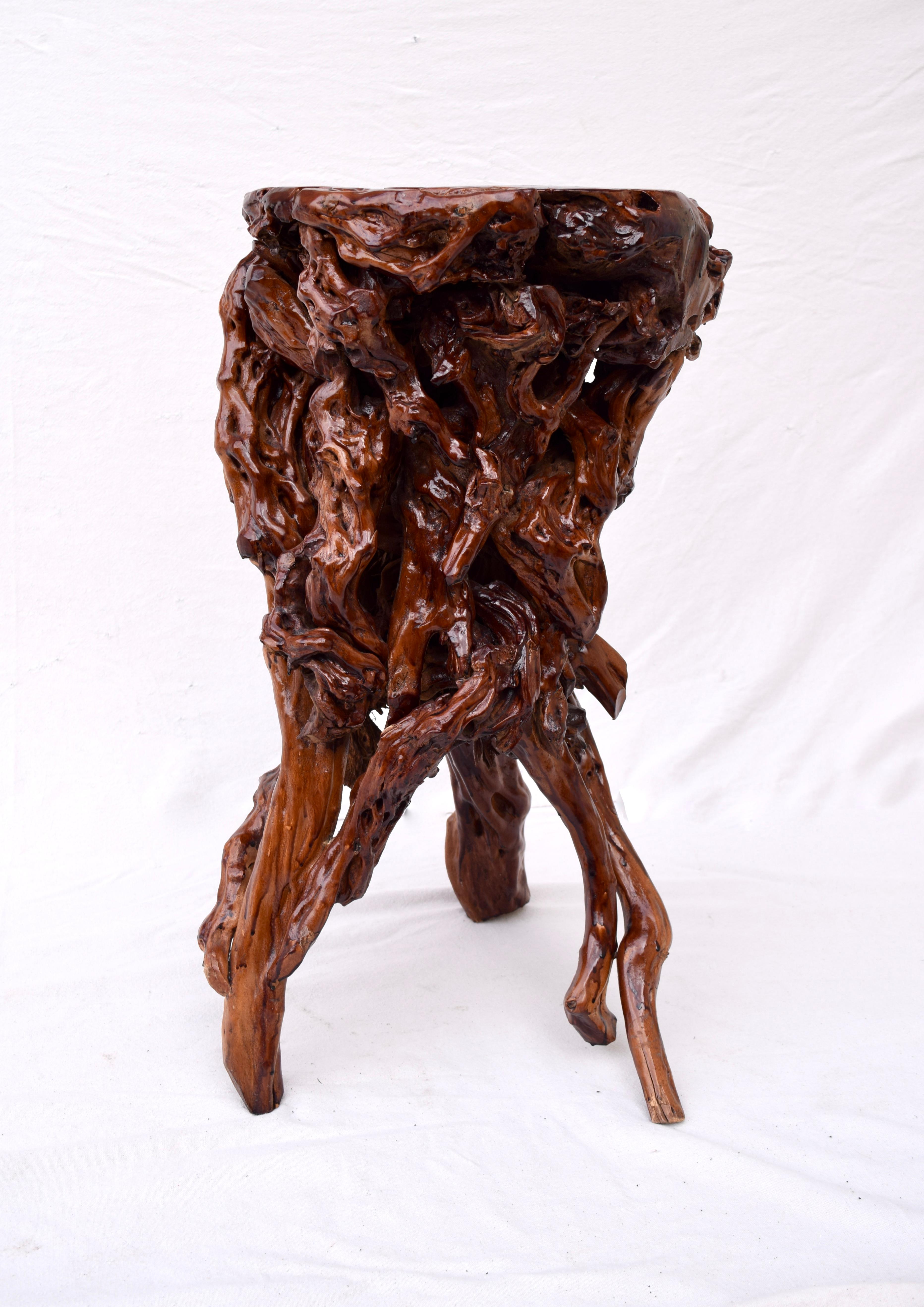 Azalea Root Pedestal Table 3