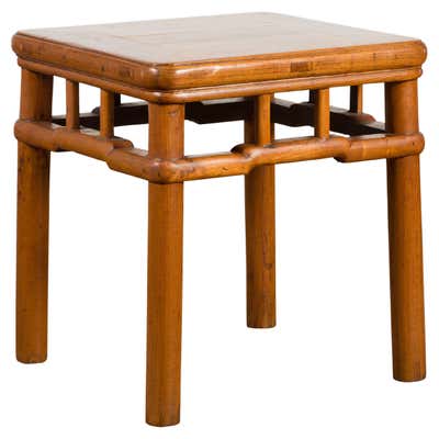 Vintage Chinese Unusual Root Table with Seating at 1stDibs