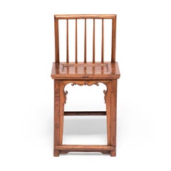 Chinese Walnut Spindleback Chair, c. 1900