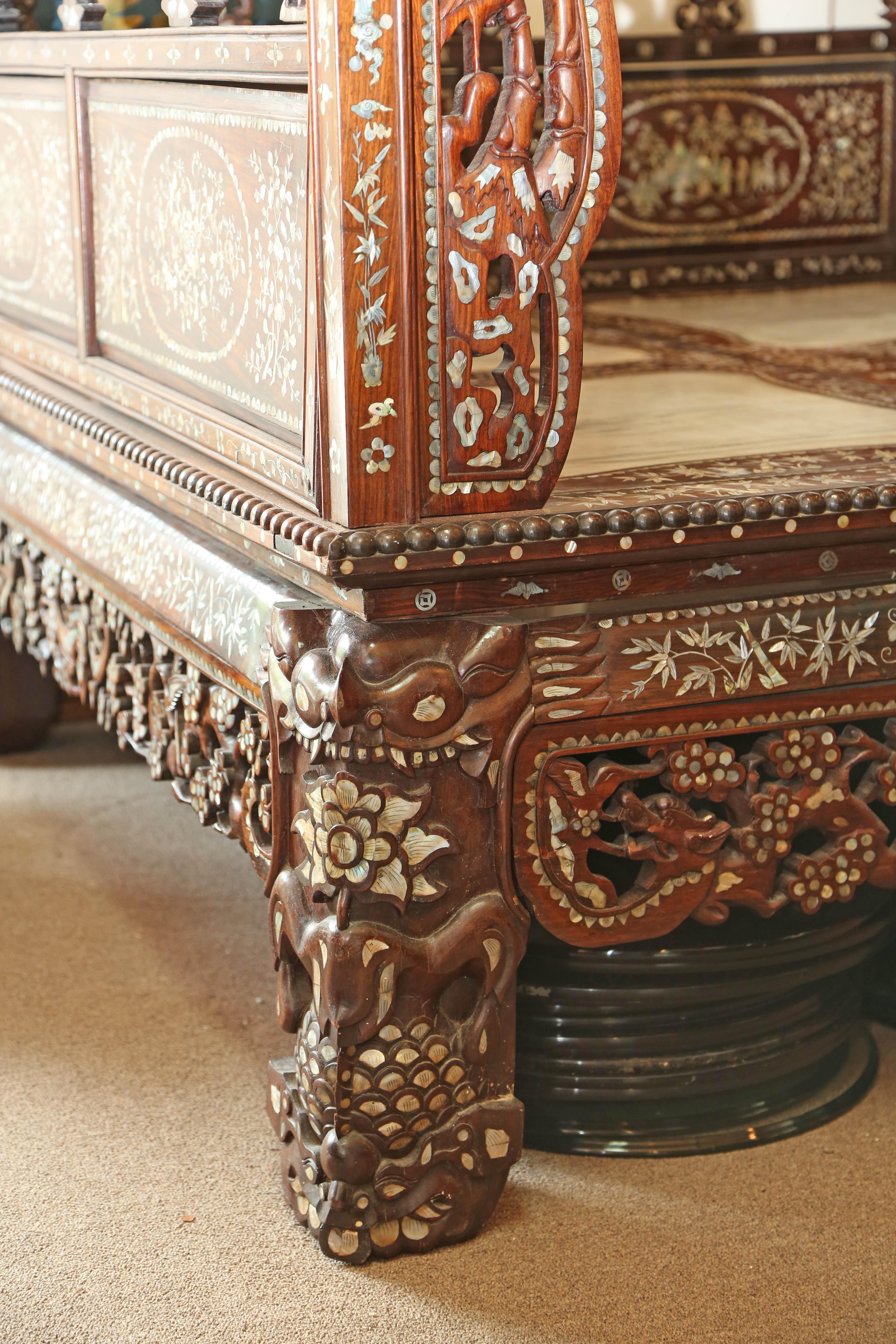 mother of pearl bed