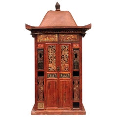 Vintage Chinese Wedding Sedan Chair