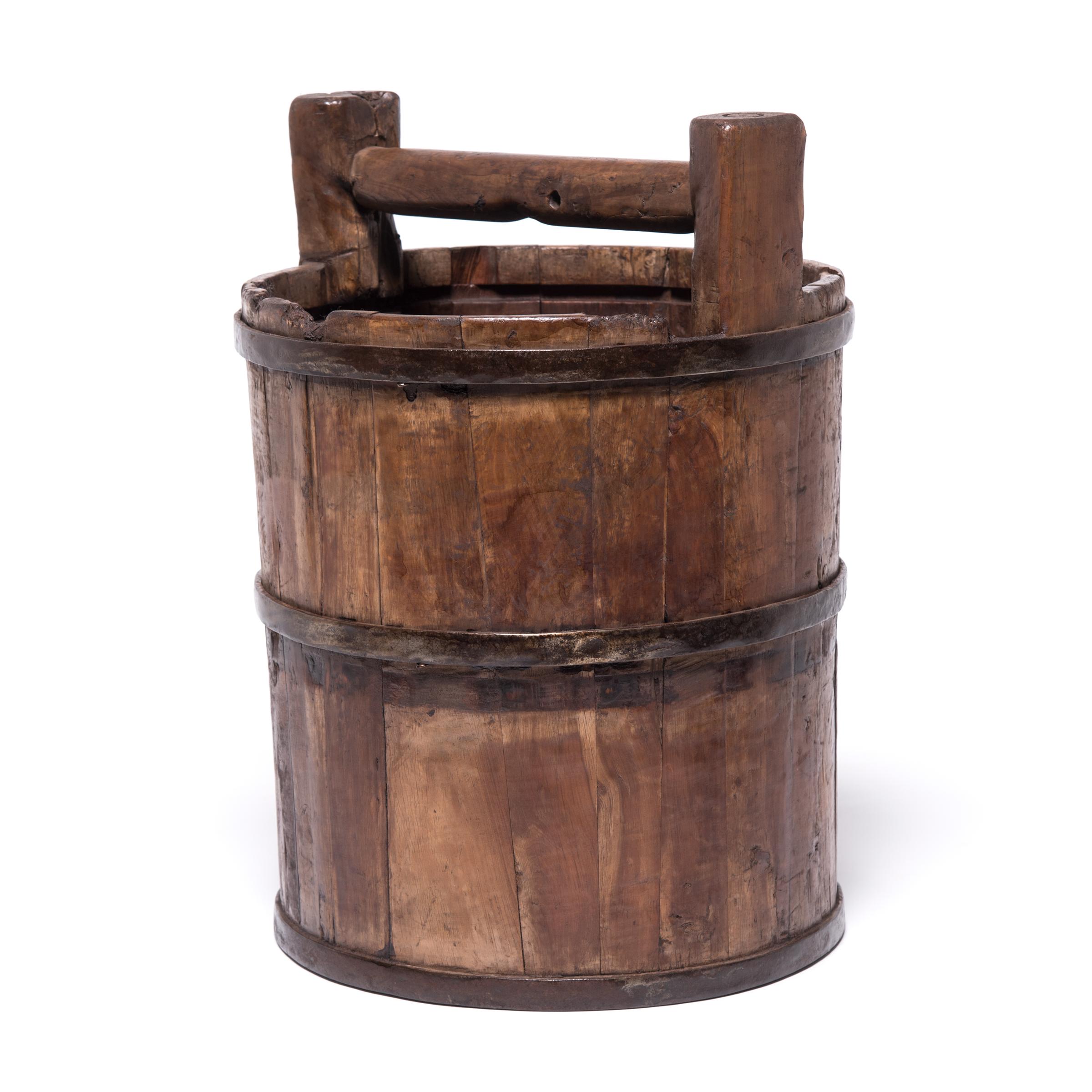 antique well bucket