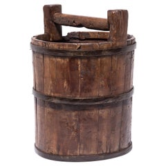 Antique Chinese Well Bucket, c. 1900