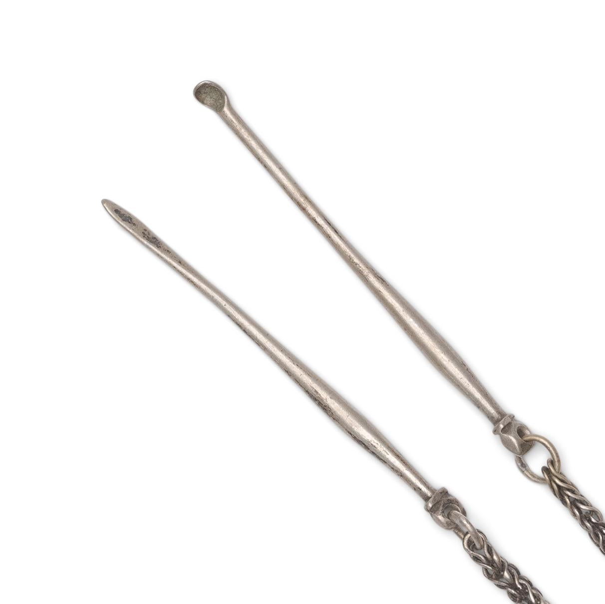 Qing Chinese Wheel of Life Opium Tool Set For Sale