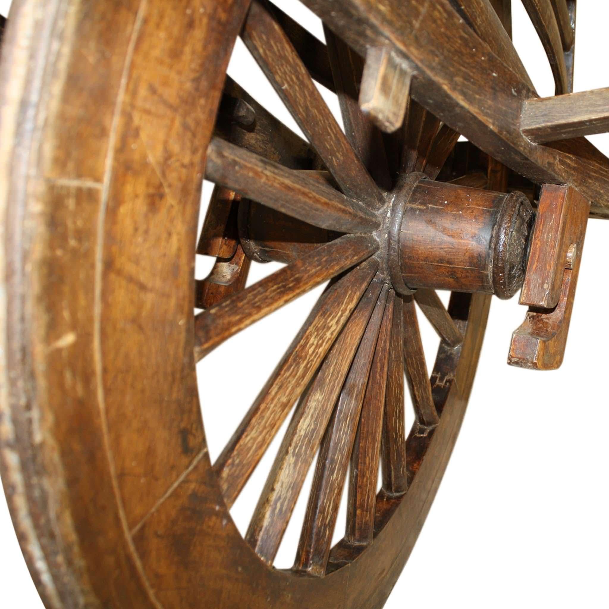 ancient wheelbarrow