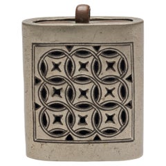 Chinese White Brass Dross Box Toggle, c. 1900