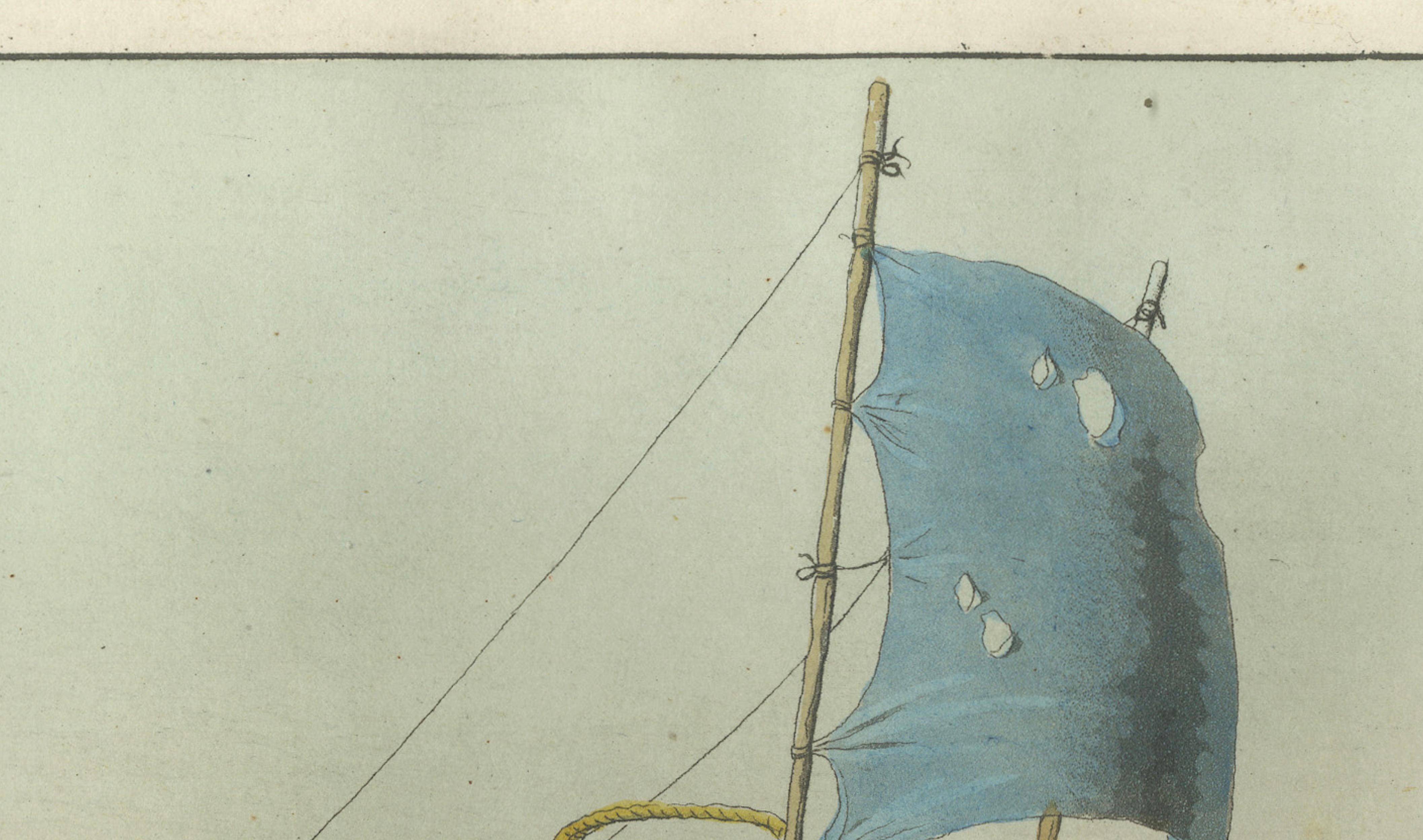 Chinese Wind Chariot Merchant – Ferrario Costume Print, Hand-Colored c.1815