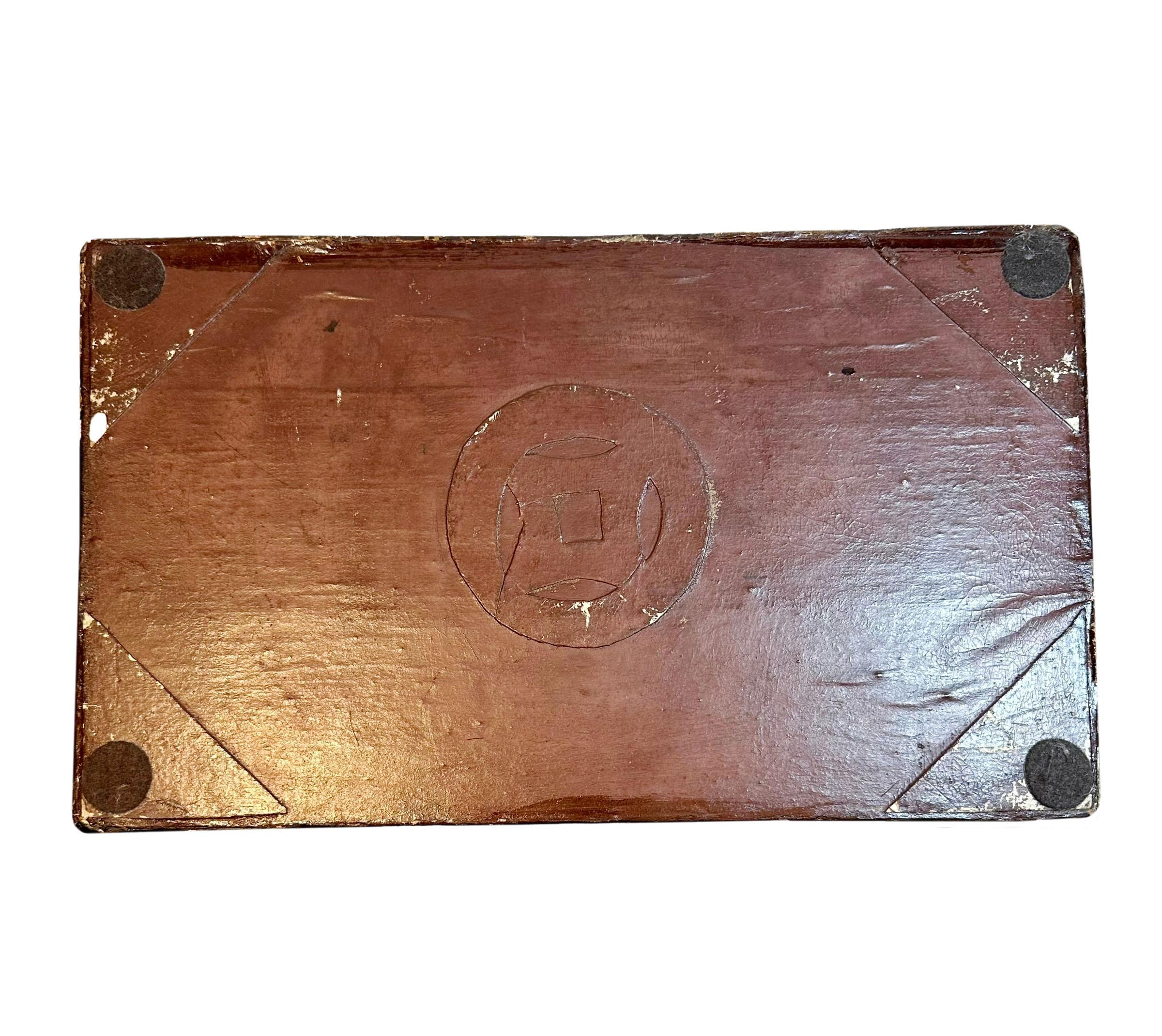 Chinese Wood And Vellum Document Box For Sale 3