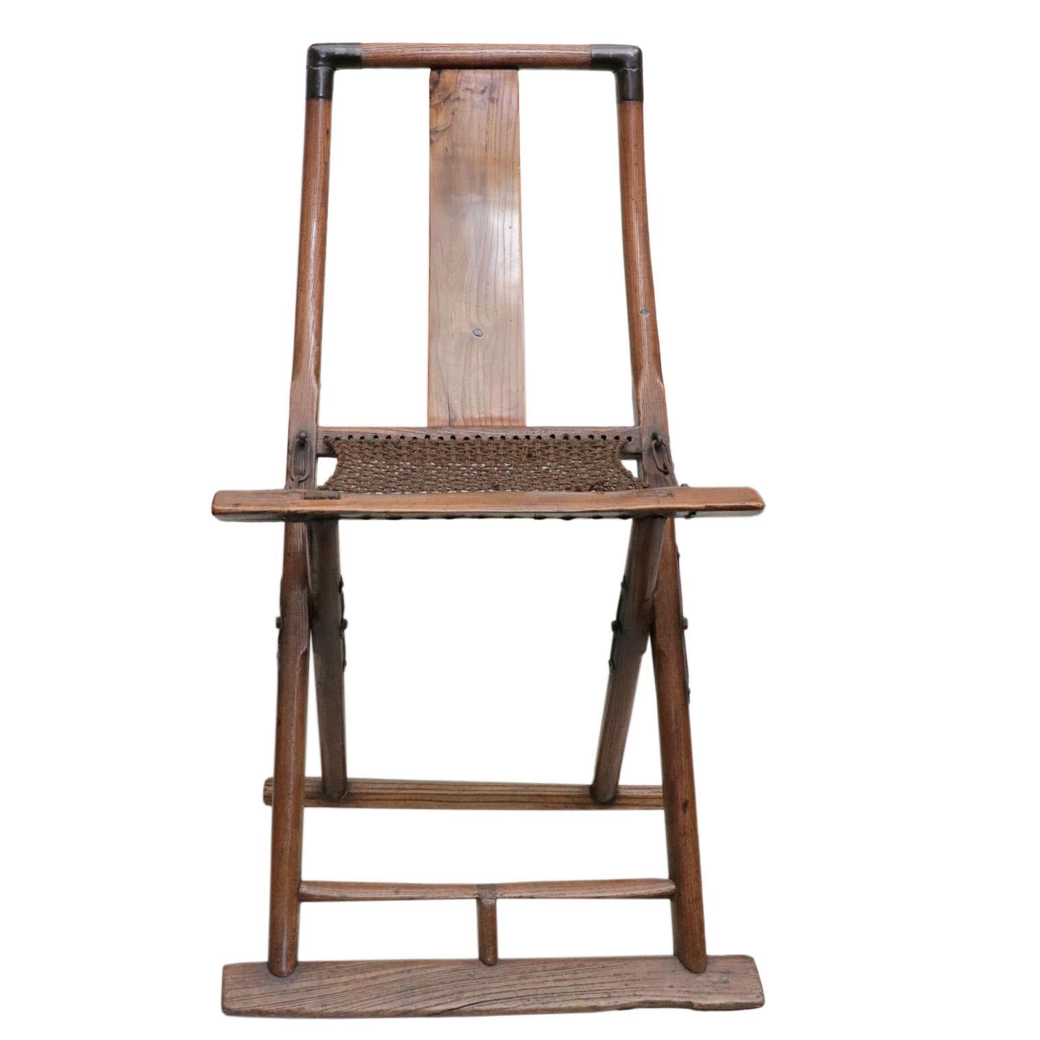 Chinese Wooden Folding Chair For Sale 1