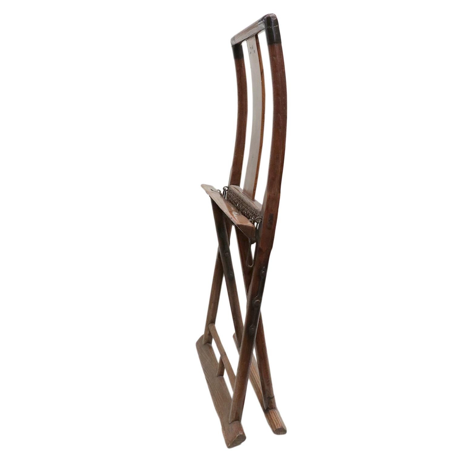 Chinese Wooden Folding Chair For Sale 2
