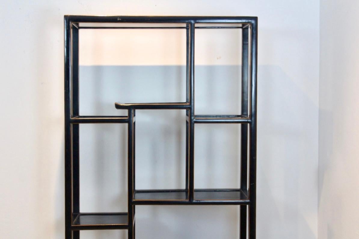 Chinese Wooden Free Standing Shelving Unit 1