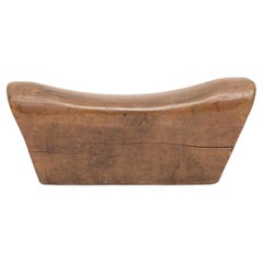 Chinese Wooden Headrest, c. 1900