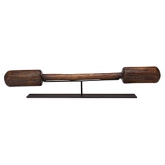 Chinese Wooden Rice Pestle, c. 1850