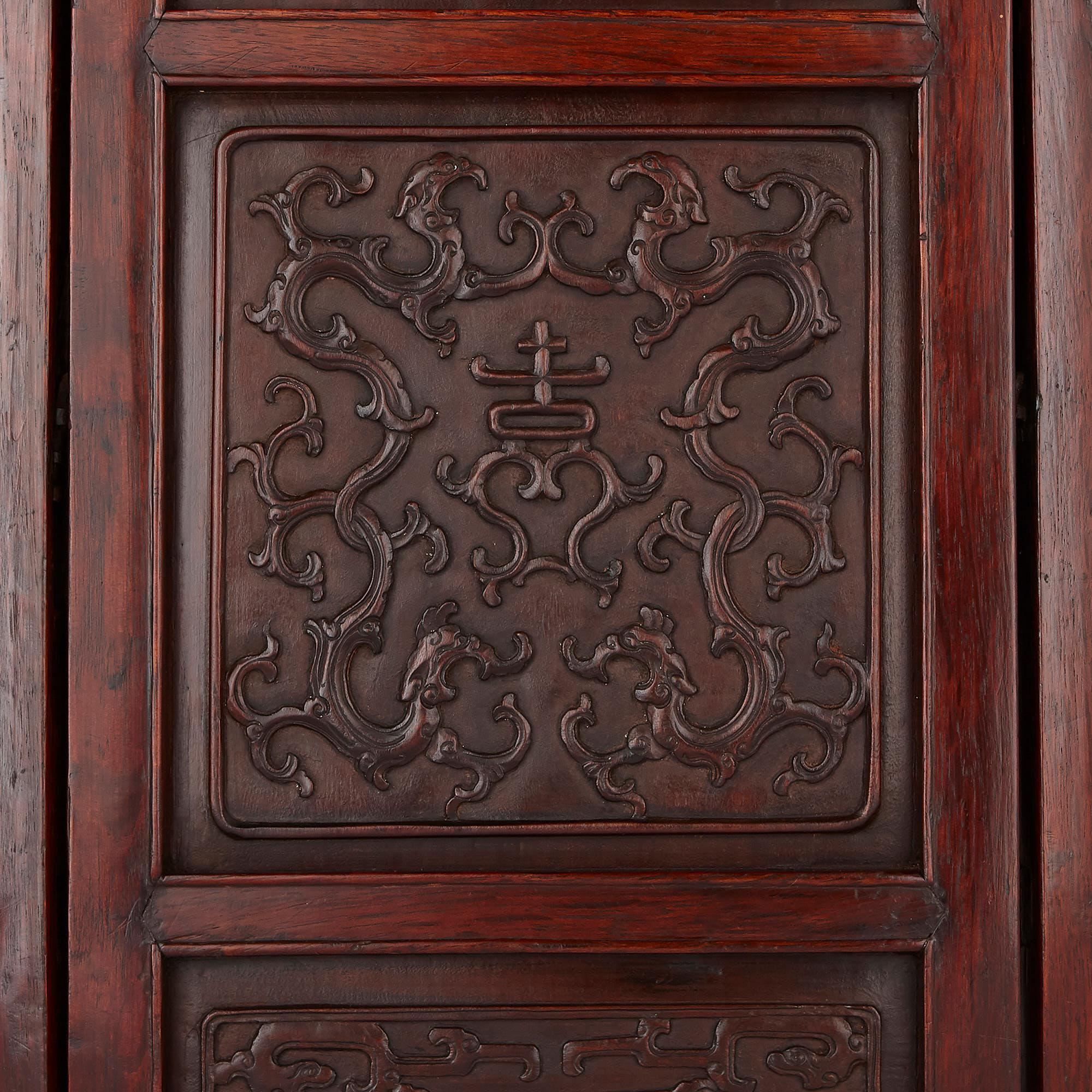 chinese wooden panels