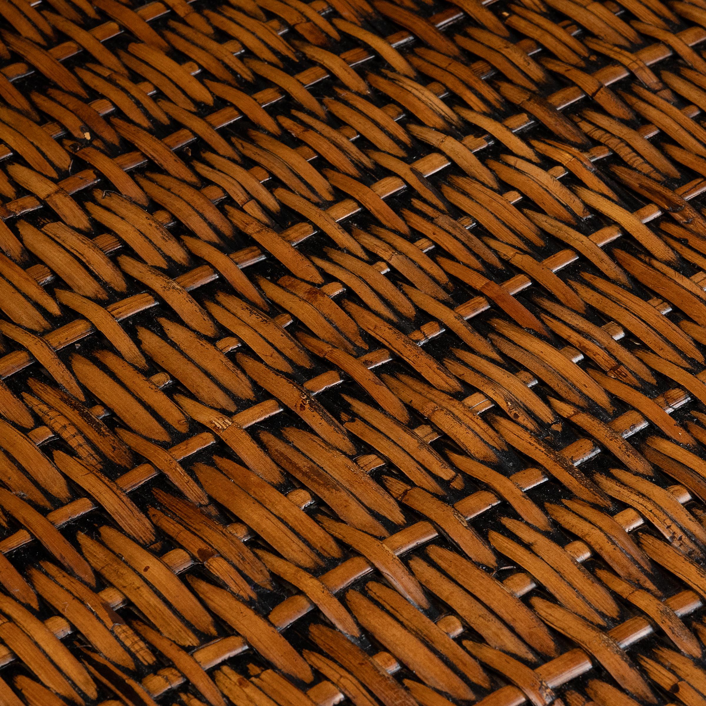 Chinese Woven Bamboo Luohan Daybed 2