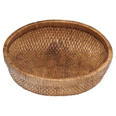 Cesta de grano tejida en China