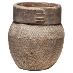 Chinese Woven River Basket, c. 1800