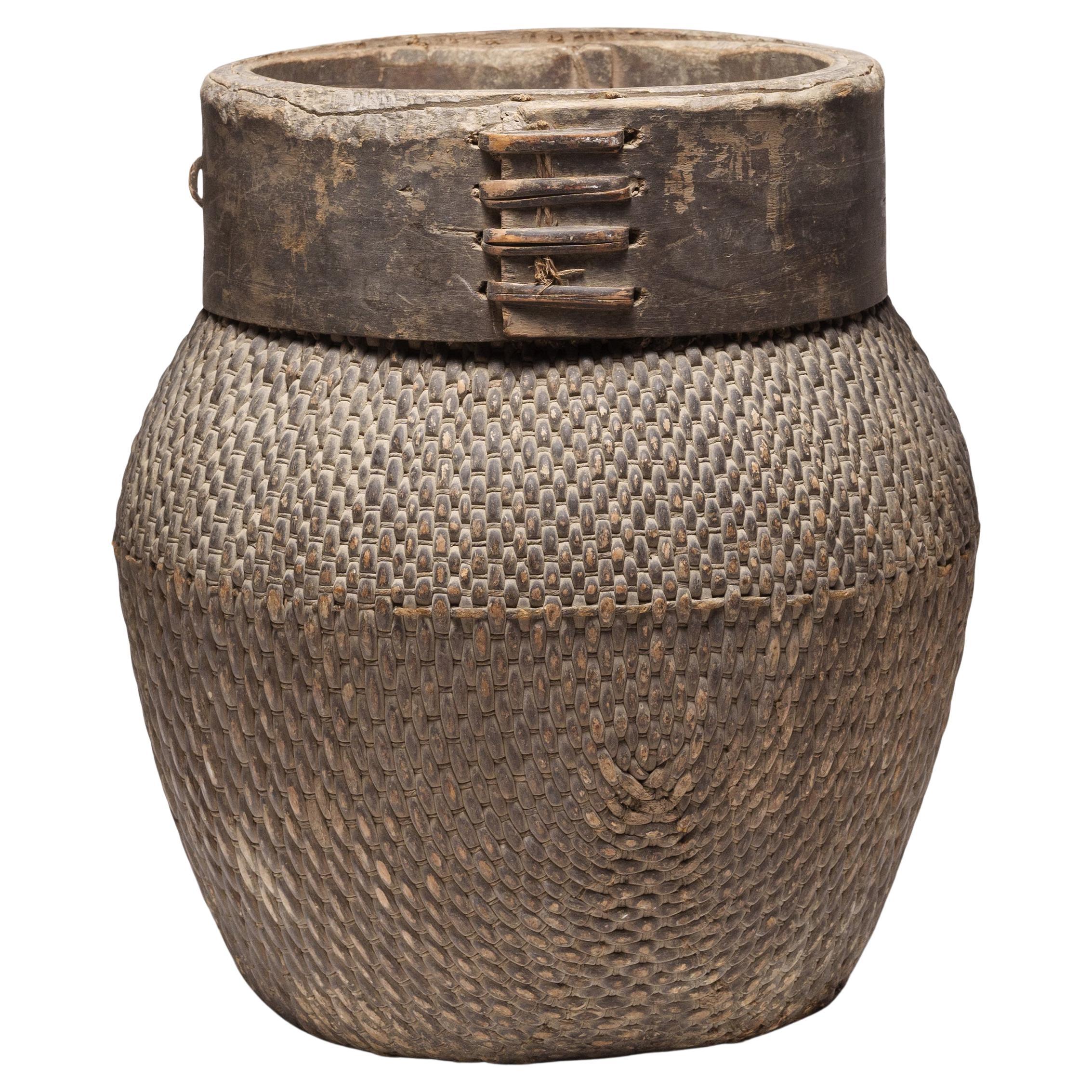 What is a fishing basket called?