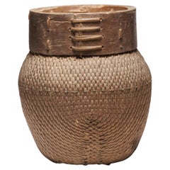 Chinese Woven River Basket, c. 1800