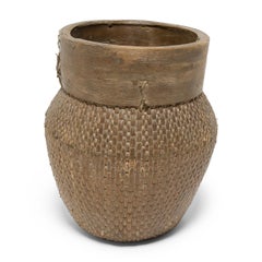 Chinese Woven River Basket, c. 1900