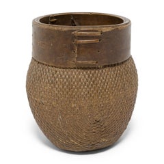 Chinese Woven River Basket, c. 1900
