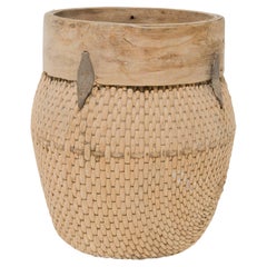 Chinese Woven River Basket, c. 1900