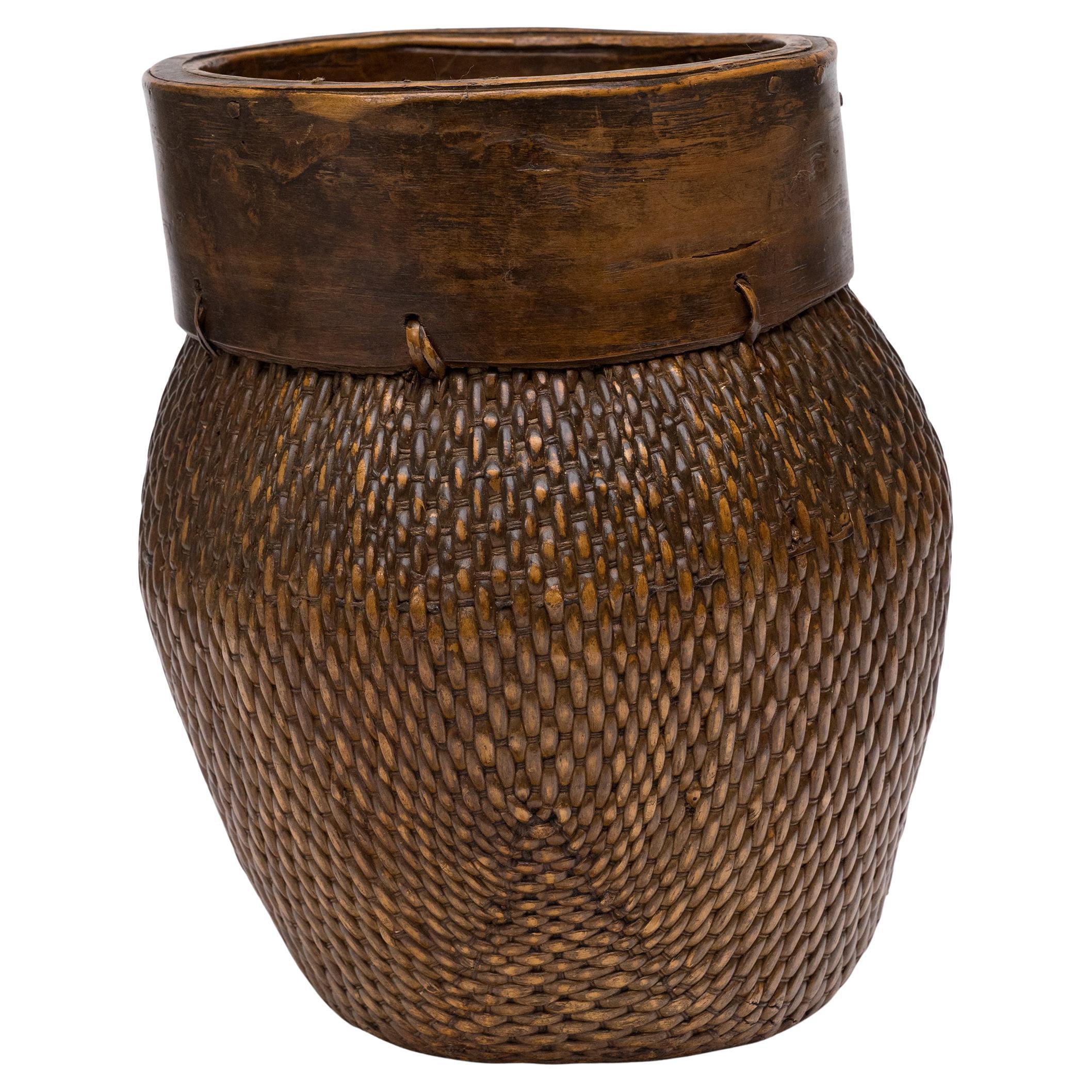 What is a fishing basket called?