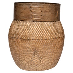 Chinese Woven River Basket, circa 1900