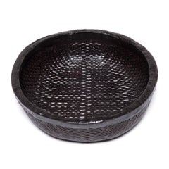 Chinese Woven Tray Basket, c. 1900