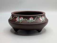 Chinesisches Yixing-Zisha-Räuchergefäß von Wu Jianli 吳建立