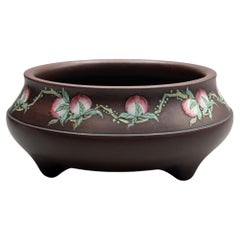 Chinesisches Yixing-Zisha-Räuchergefäß von Wu Jianli 吳建立