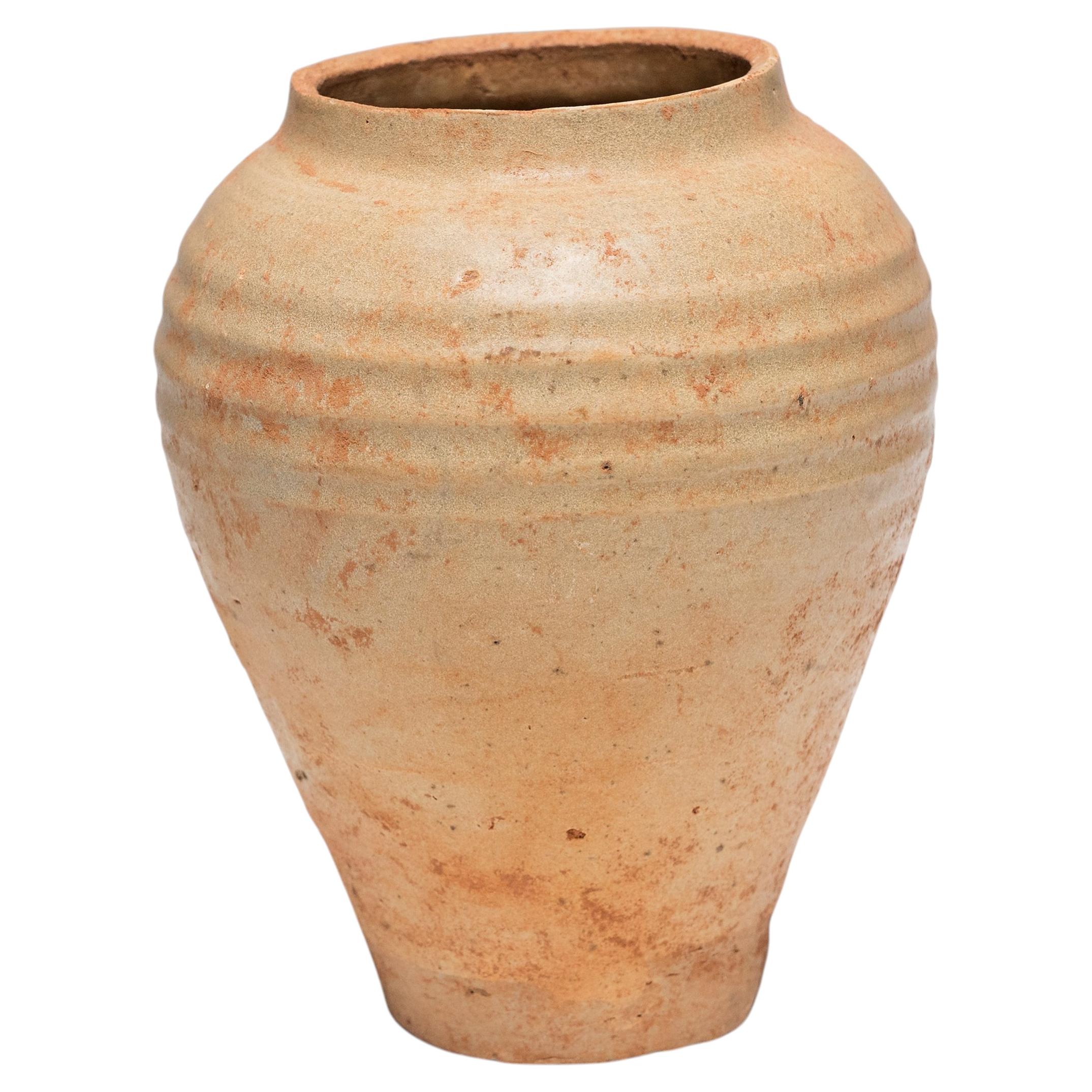 Chinese Yuan Celadon Wine Jar, c. 1200 For Sale