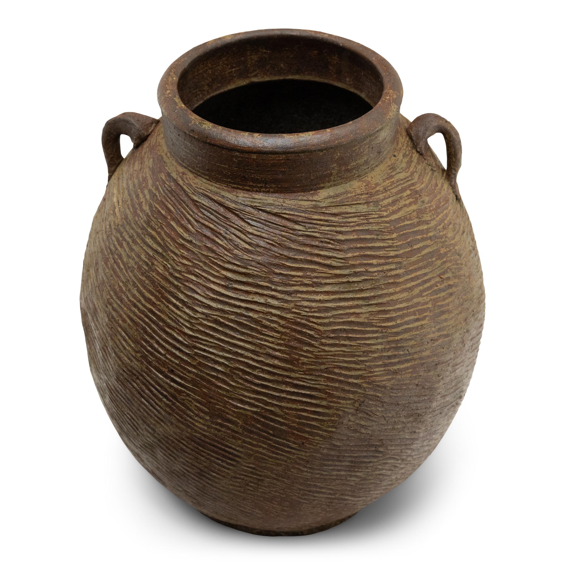 Cinese Vaso a lobi cinese dello Yunnan, 1800 ca. in vendita