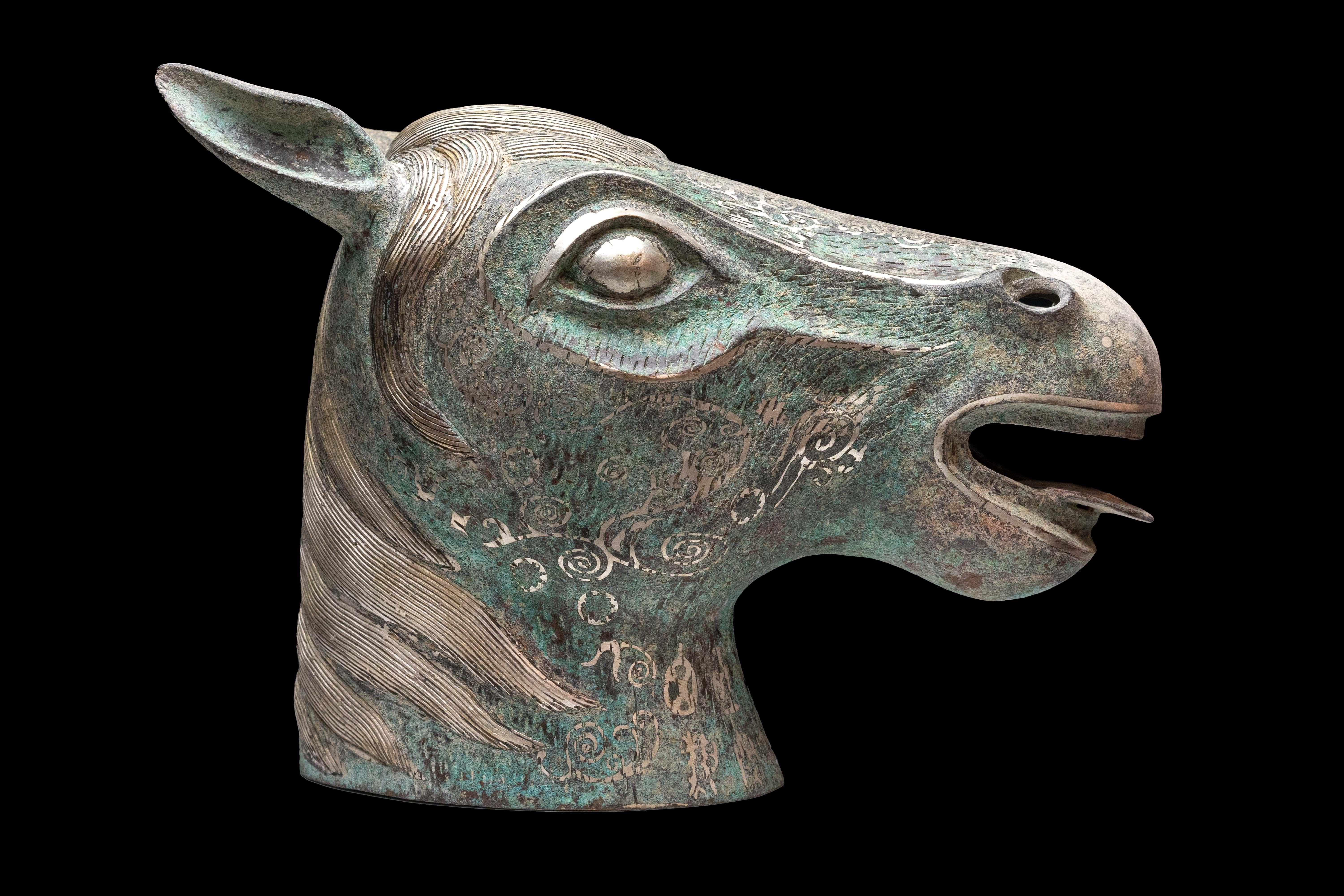 Asian Chinese Zodiac Horse Head