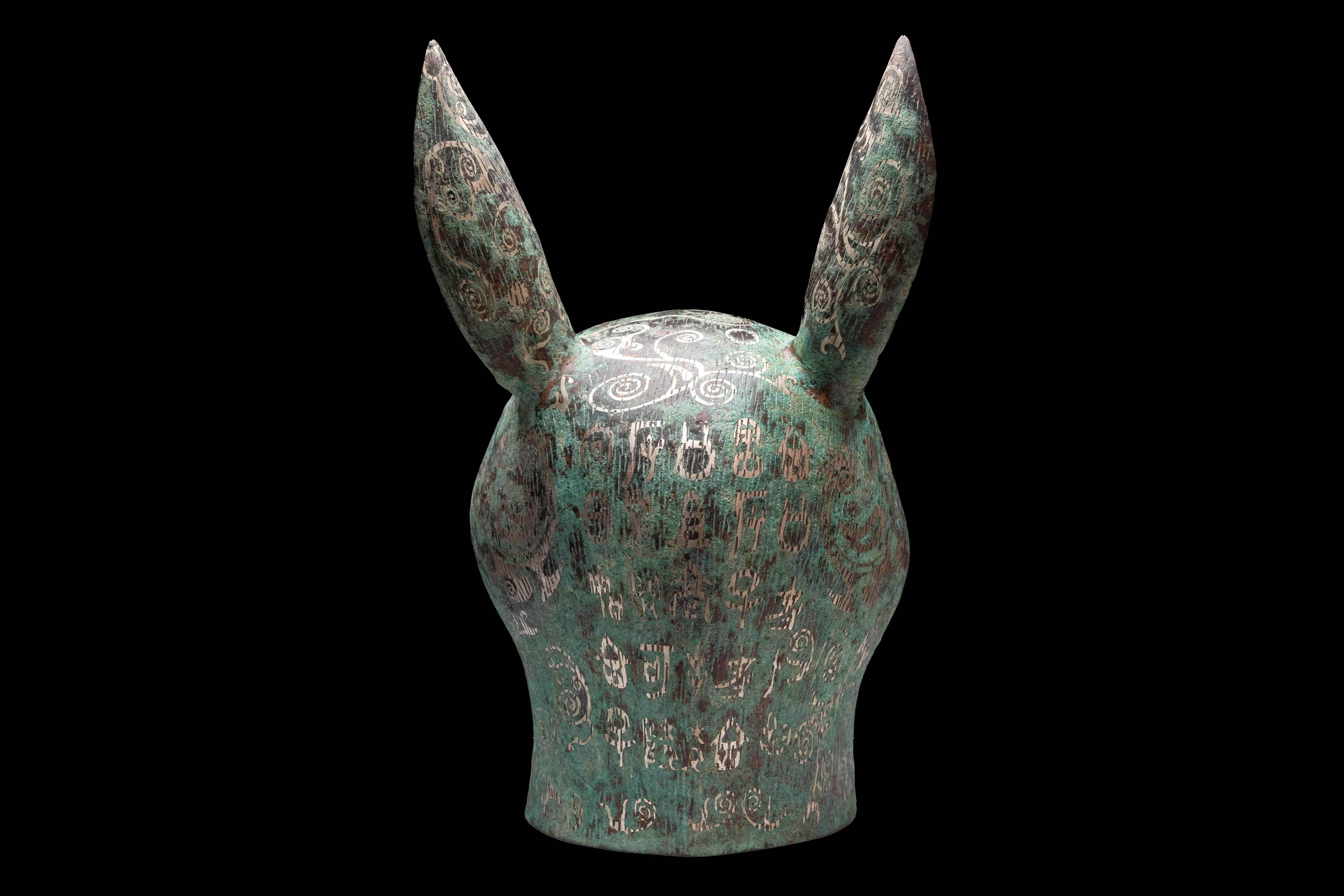 Chinese Zodiac Rabbit Head In Excellent Condition In New York, NY