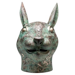 Vintage Chinese Zodiac Rabbit Head