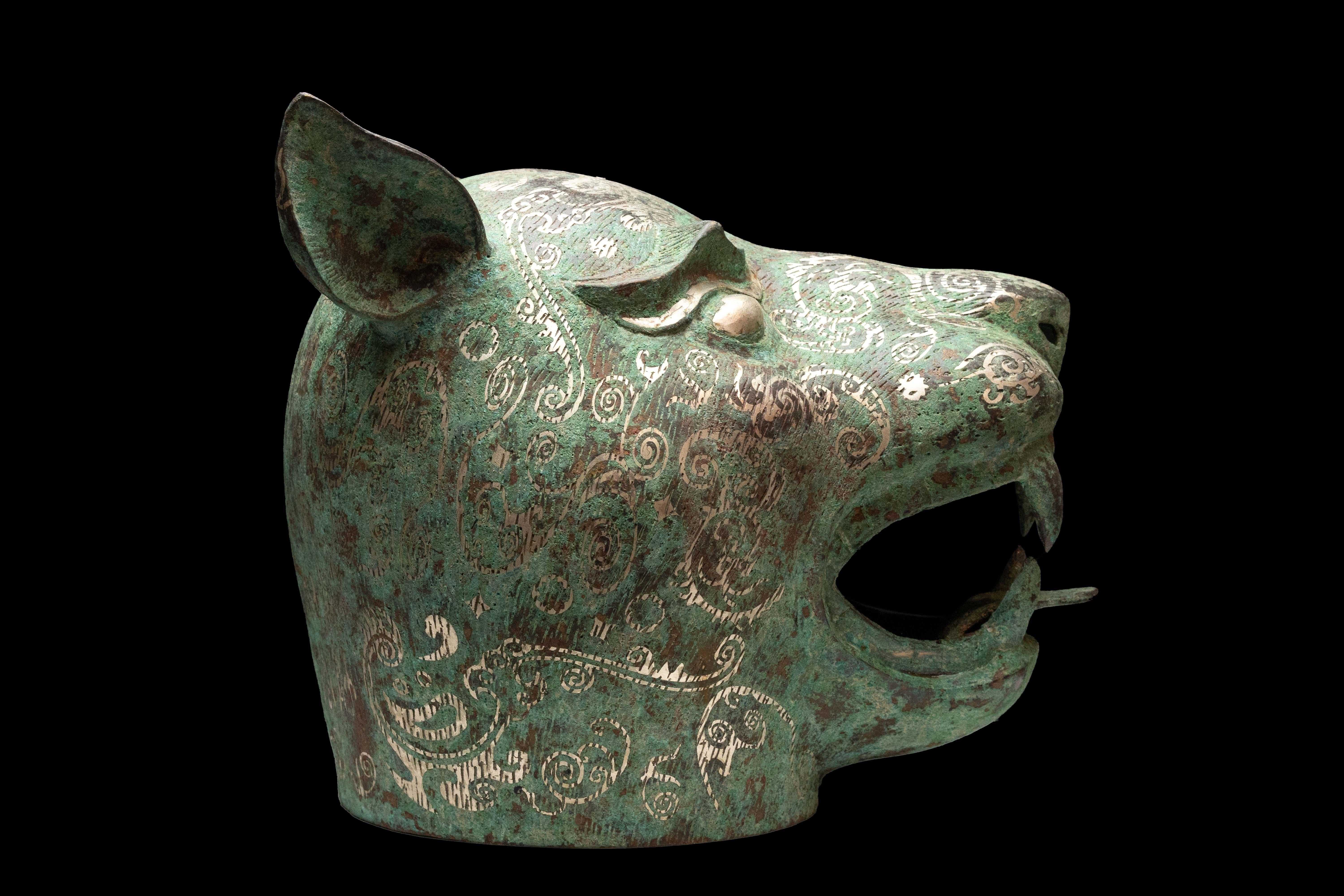 20th Century Chinese Zodiac Tiger Head