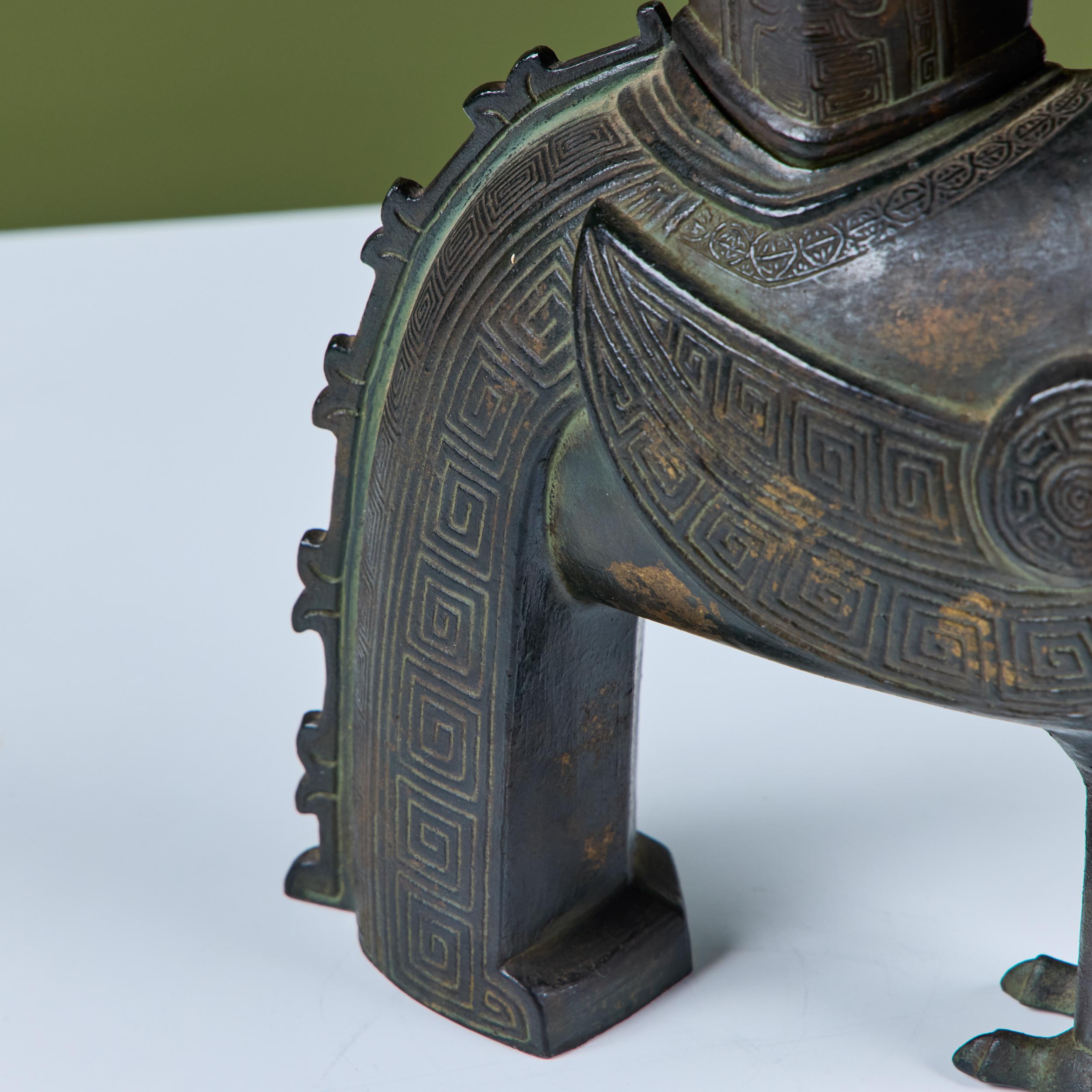 Chinese Zun Rooster Vessel For Sale 10