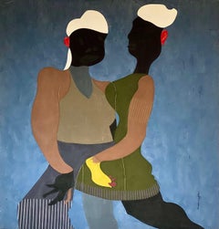High Life - Painting, Acrylic and pastel on canvas