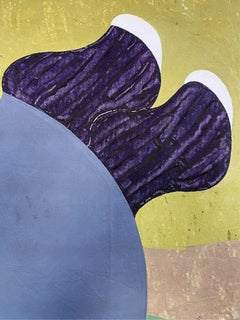 The Lord is Their Shepherd… - Painting, Acrylic and pastel on canvas