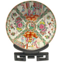 Ching Dynasty Rose Medallion Plate