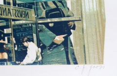 Coca-Cola, City Reflection Silkscreen by CJ Yao