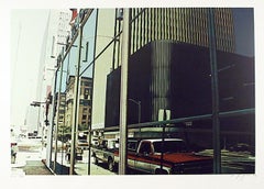 Downtown Houston, Signed Photorealist Screenprint by CJ Yao