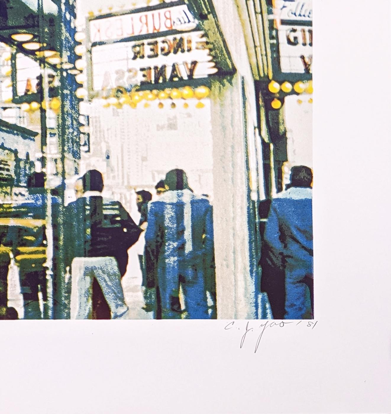 LIQUOR-STORE-REFLECTION – Print von C.J. (Ching Jang) Yao
