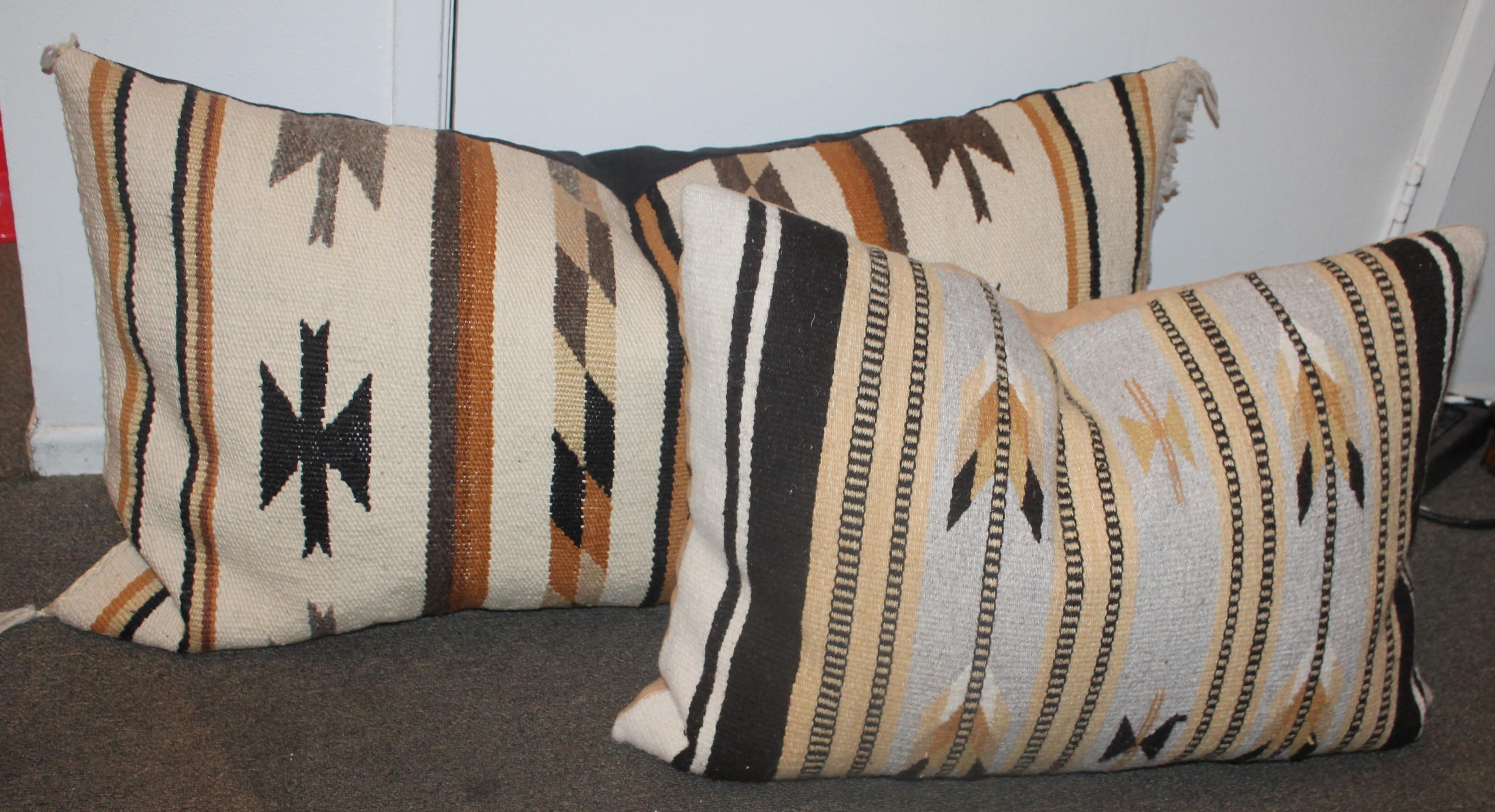 Autre Coussins de tissage indien Navajo Chinle, collection de quatre pièces en vente