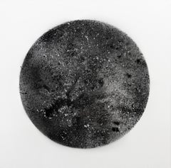 "CHONDRITE 04" Gestural abstraction, Spray paint, Splatter, Scratches