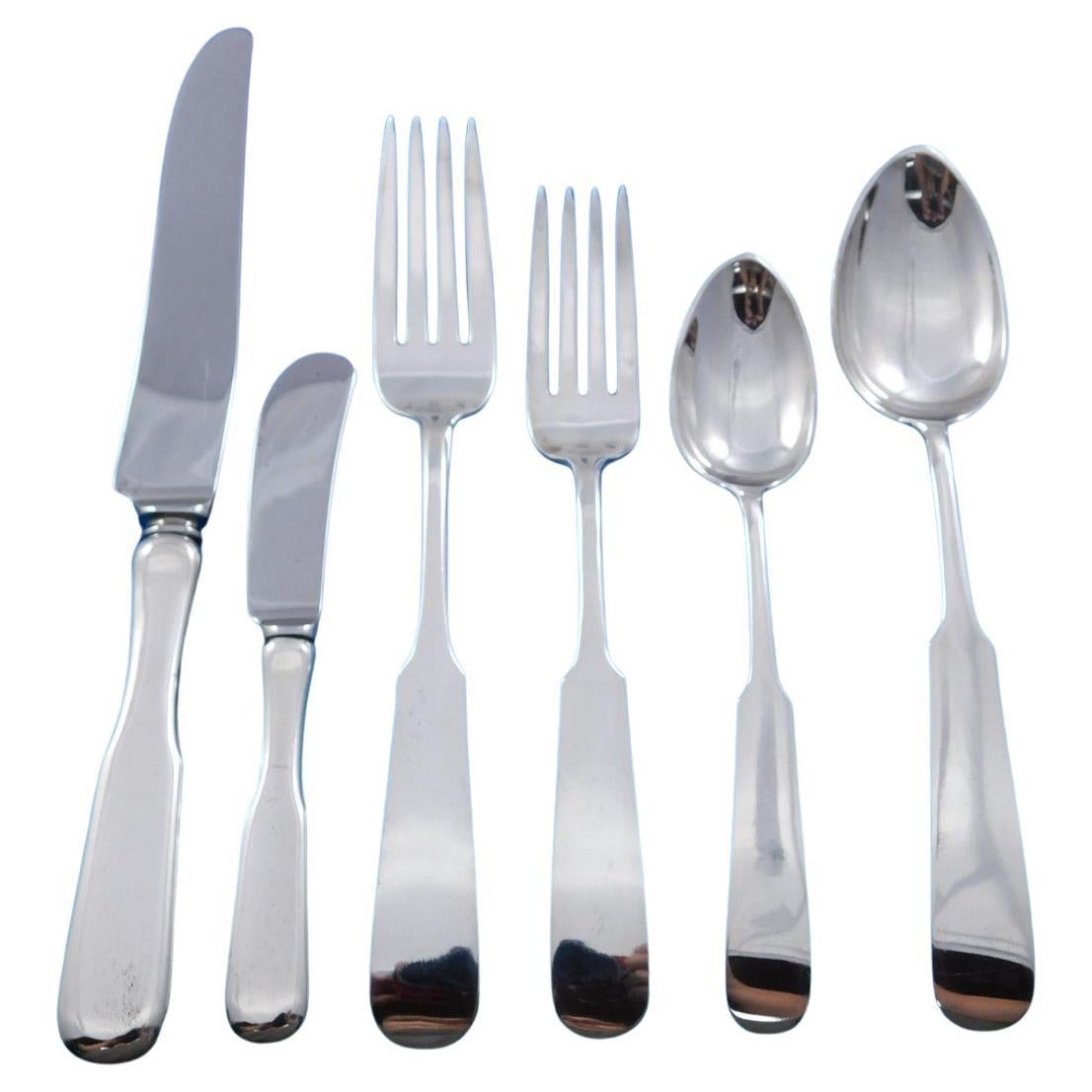 Chino by George C. Erickson Juego de cubiertos de plata de ley Servicio de cena de 24 piezas