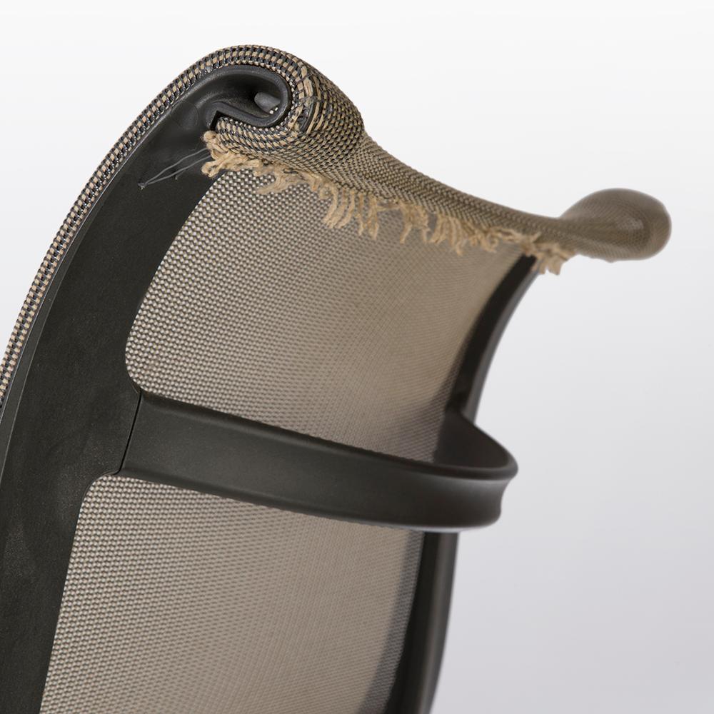 Contemporary ‘Chino’ Herman Miller Studio 7.5 Setu Lounge Chair and Ottoman