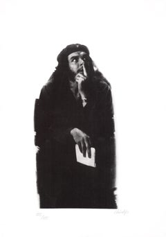 Chino López, Cuban, silkscreen, Che