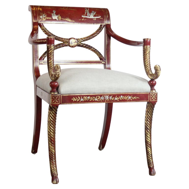 Chinoiserie Accent Chair 1